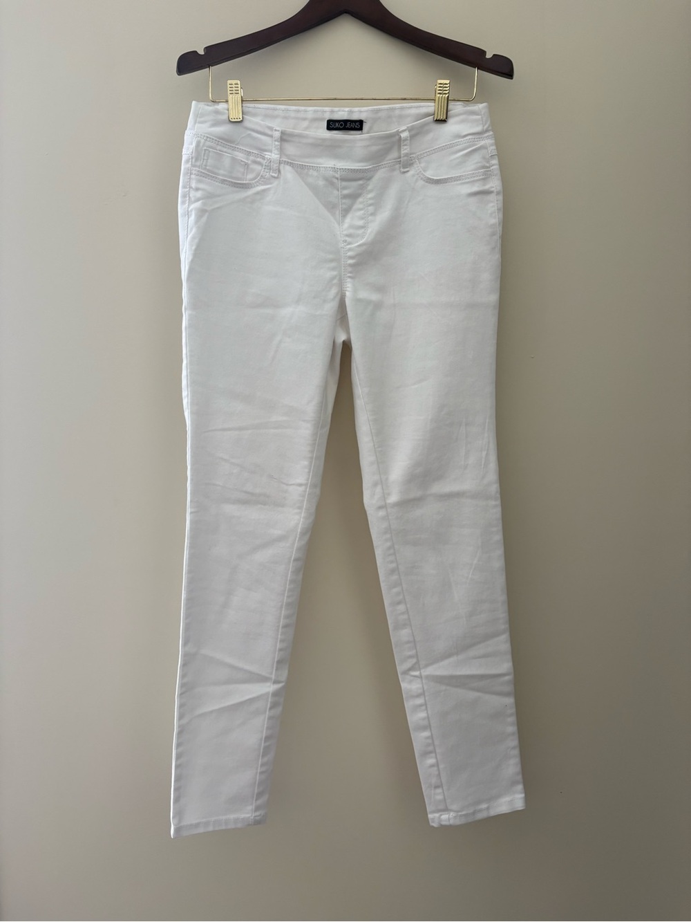 Suko Jeans White Skinny Stretch Jeans
